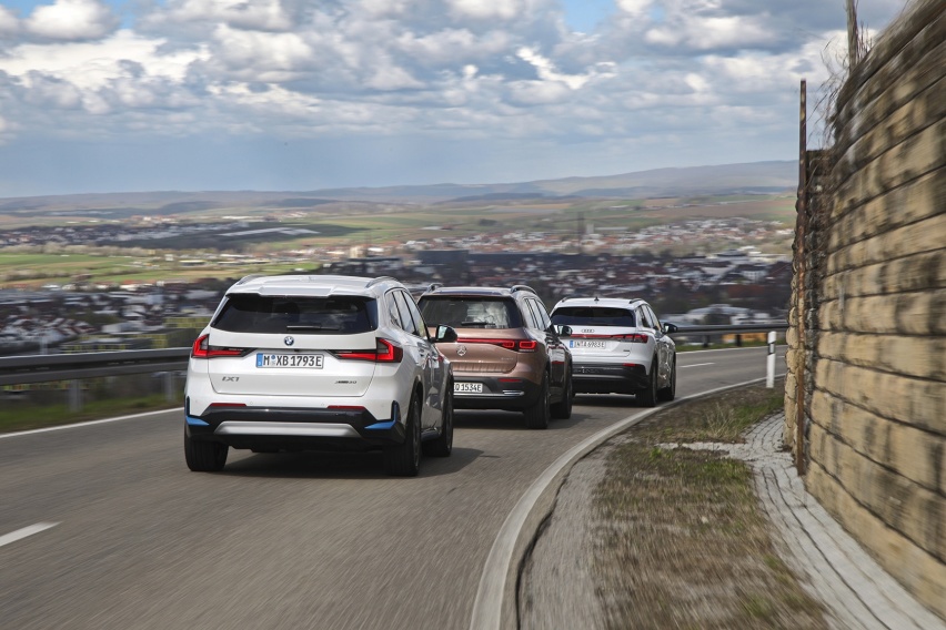 无尽的硝烟：奥迪Q4 e-tron、BMW iX1和梅赛德斯EQB