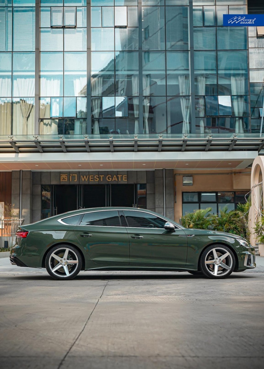 奥迪 A5 Sportback升级MMX轮毂，越基础越讲究