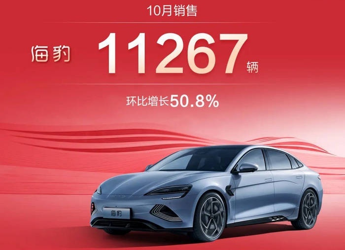 上市三个月实现月销过万，比亚迪海豹要动一些竞品的奶酪了