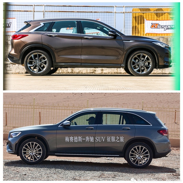 英菲尼迪QX50、奔驰GLC怎么选？预算不高还想配置高！
