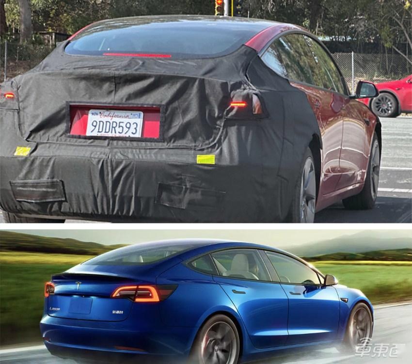 Model 3改款真车首曝！揭秘三大改变，最快下月投产