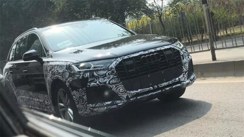 中期改款奥迪Q7大变脸，颜值提升不少
