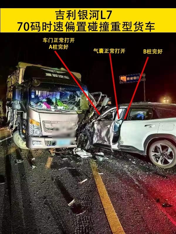 是不幸还是幸运？银河L7全国首撞，车主表示...