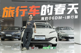 最值的旅行车？海豹06DM-i旅行版空间大，跑得远，关键便宜！