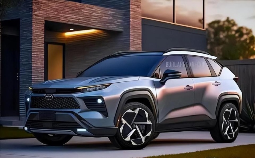 丰田也拼了！新一代RAV4荣放曝光，外观内饰大升级，或年底量产