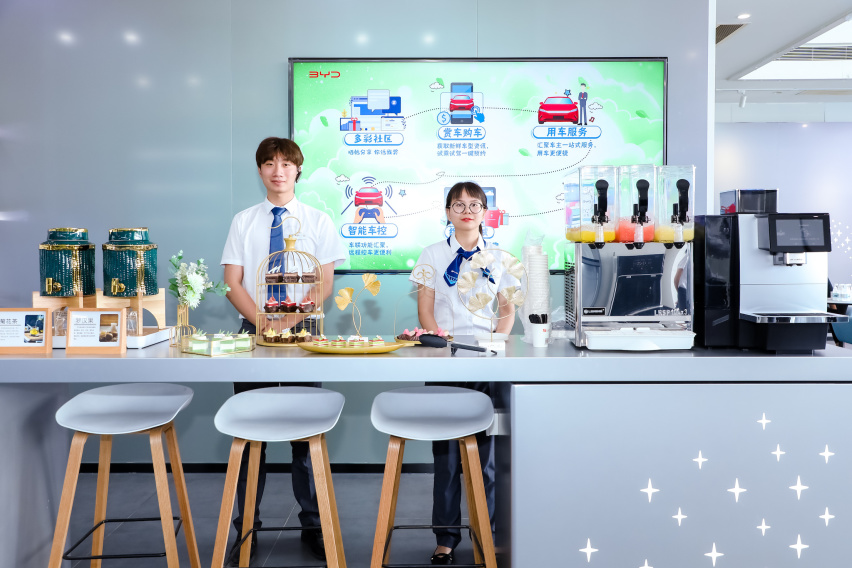 比肩豪华品牌服务水平 探店比亚迪海洋网4S店