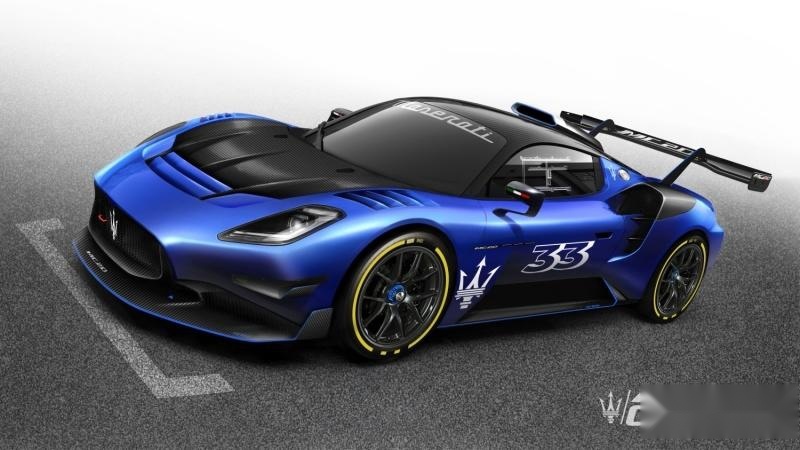 玛莎拉蒂MC20 GT2赛车官图 搭载3.0T海神发动机