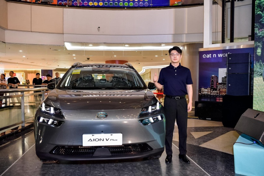 更有AI的家庭 2024款AION V Plus上海区域上市