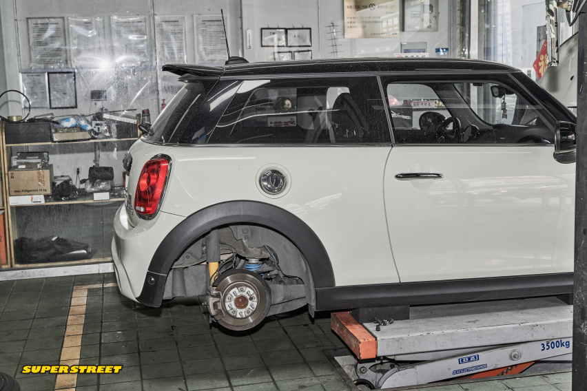 享受驾驶乐趣 MINI F56改装KWSC街道舒适版绞牙避震
