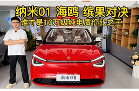 纳米01、海鸥、缤果对决，谁才是10万级纯电质价比之王？