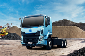 乘龙H5超轻版纯电牵引：轻量化多拉，高效低电耗多赚！