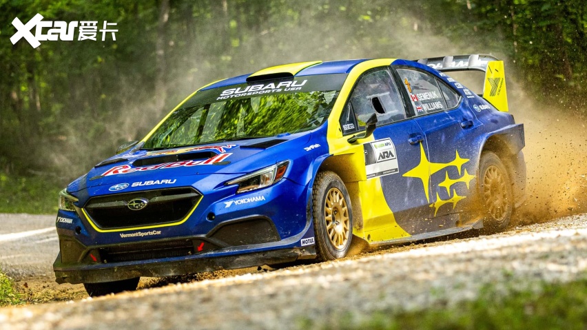 碳纤宽体套件,北美拉力首秀,全新斯巴鲁wrx拉力赛车发布