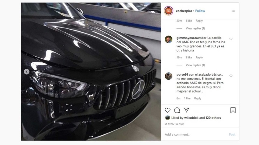 2021年梅赛德斯-AMG E63的外观图再次曝光