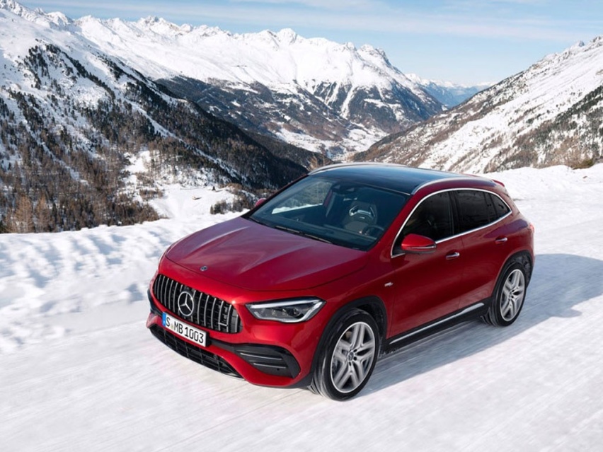 像一台SUV，新一代奔驰GLA级曝光，1.3T发动机+一大堆