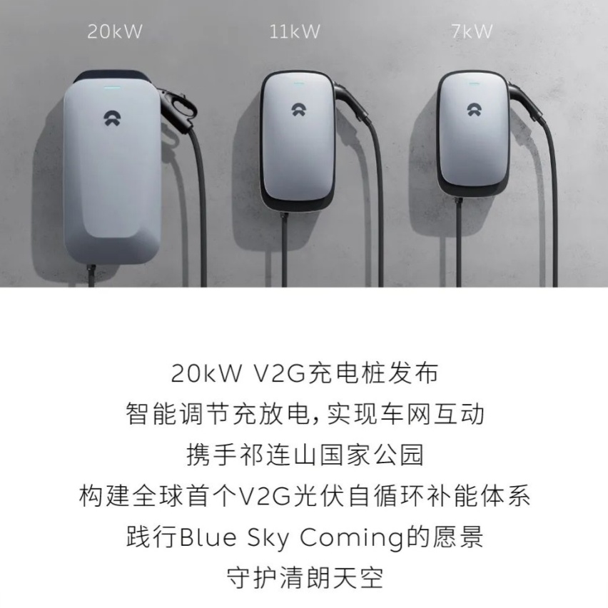 按日灵活升级/更新收费标准/电桩充放电，蔚来推出补能新产品
