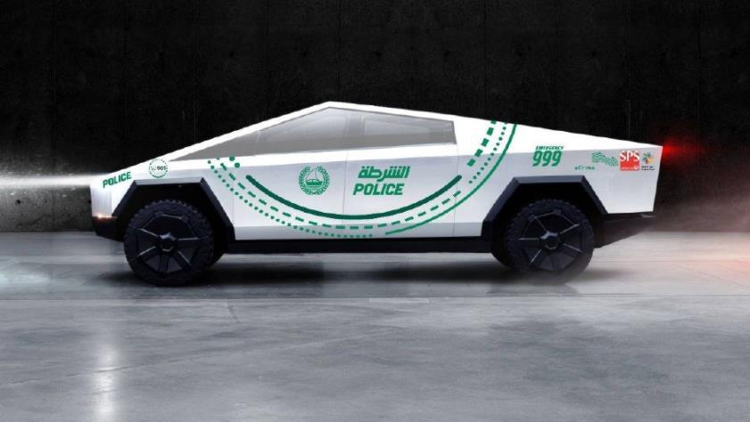 Cybertruck加入迪拜警队，竟然是售价最低一台？