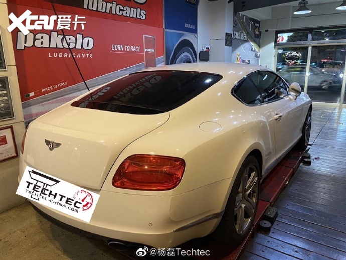 宾利欧陆GT改装ECU德国Techtec刷ECU改装电脑升级