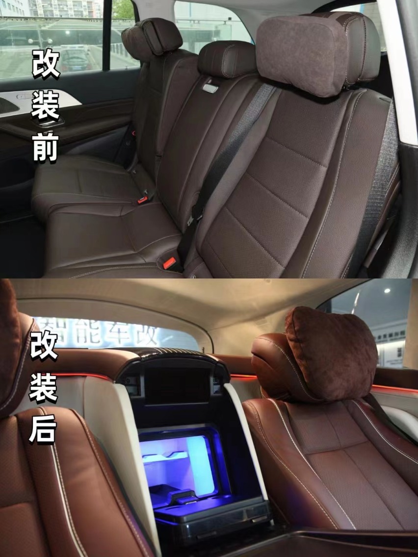 奔驰GLS450升级头等舱行政独立四座让爱车瞬间豪华