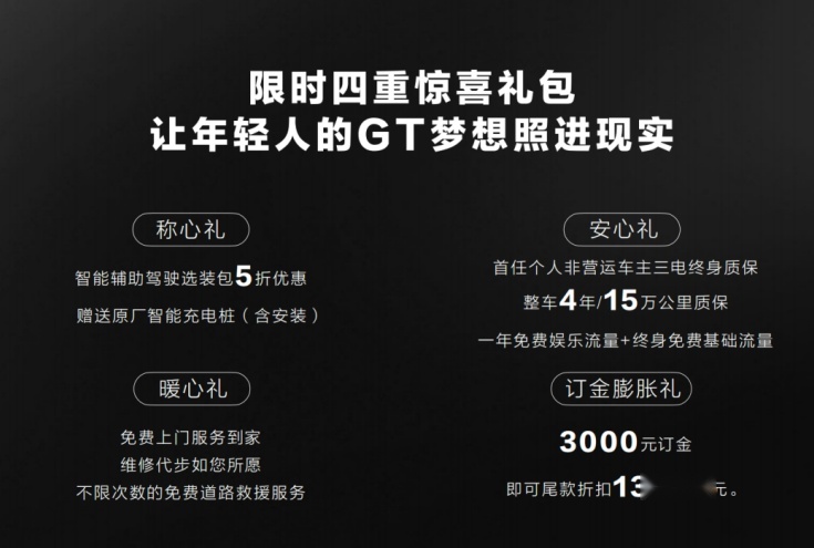 年轻人的电动GT，2023款欧拉好猫GT木兰版售14.38万起