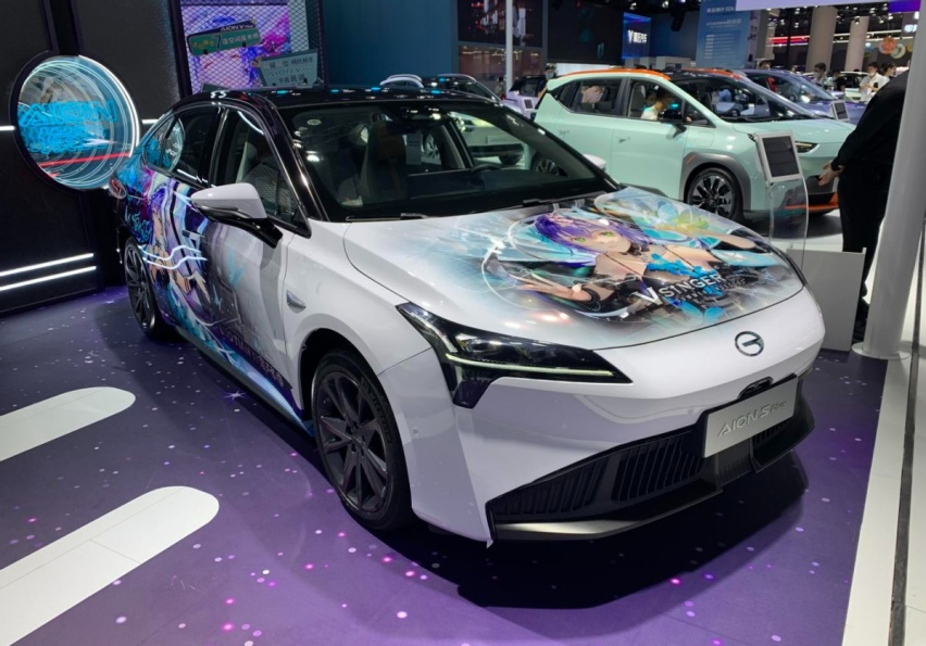 绝美颜值，AION S Plus“洛神号”成都车展亮相！