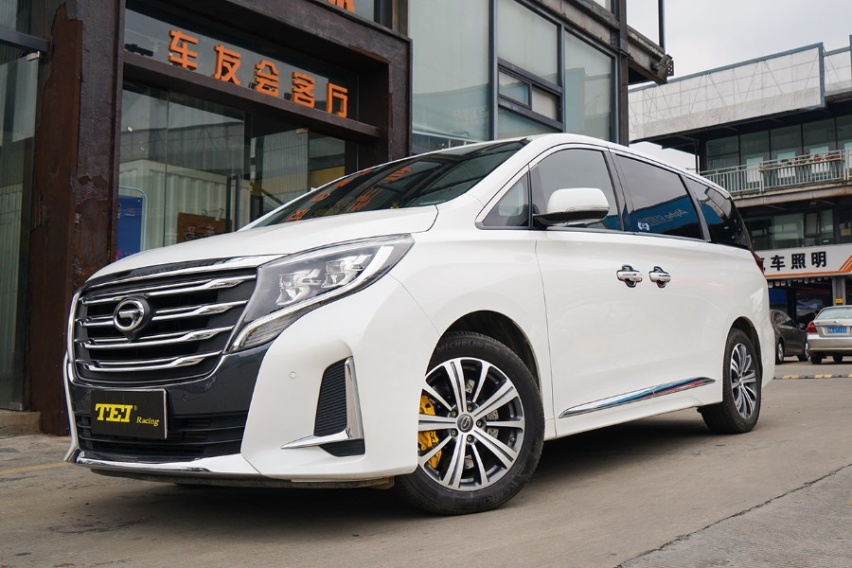案例传祺GM8改装TEI Racing P60S刹车卡钳套件