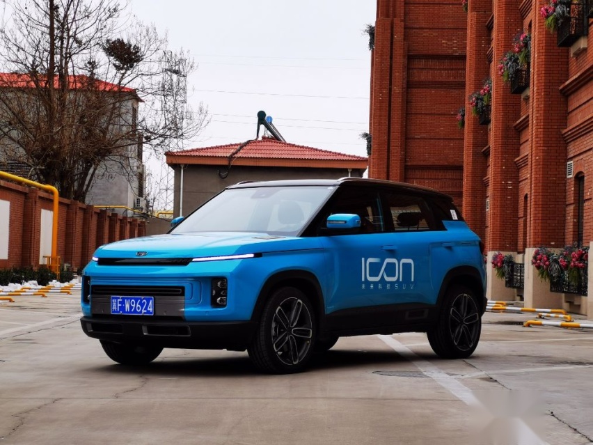 吉利icon到店实拍，概念量产化的icon，将成又一款热销车