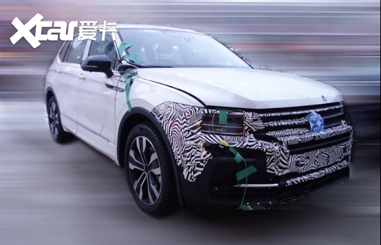 配备悬浮式中控屏,新款大众途观l谍照曝光