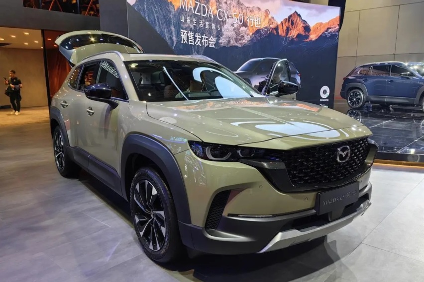 CR-V危矣？马自达CX-50行也车展预售，才15.98万起
