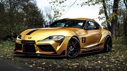Manhart打造550匹Supra，黄金圣衣加身