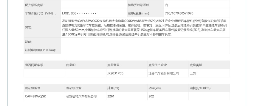 坦克300慌不慌！2.3T四驱带大梁 江铃生产福特烈马亮相
