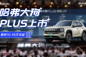 哈弗大狗PLUS上市 限时10.98万元起 大空间带电还能轻越野