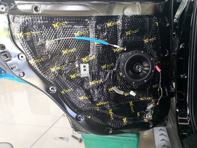 台州慧声汽车音响，现代途胜汽车音响改装黄金声学，JBL
