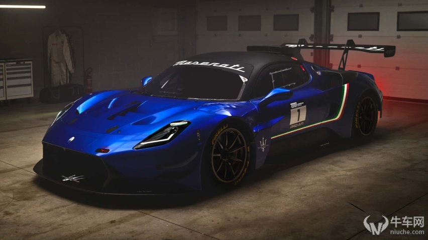 玛莎拉蒂 MC20 GT2赛车 老板新玩具配V6发动机