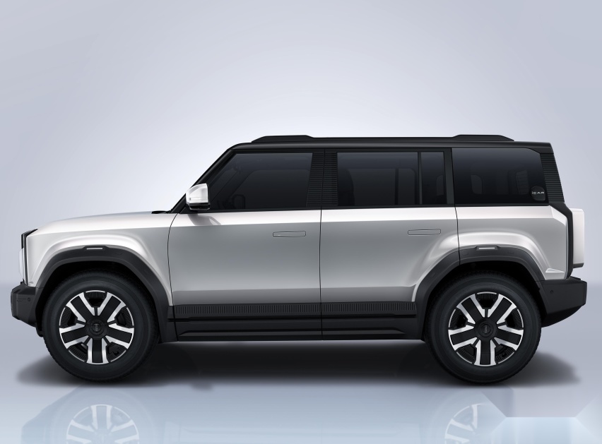 纯电动硬派SUV 奇瑞iCAR 03内饰官图发布 有望10月份量产