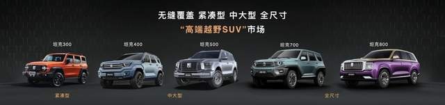 铁汉柔情高能进阶 坦克400&坦克500全球首秀