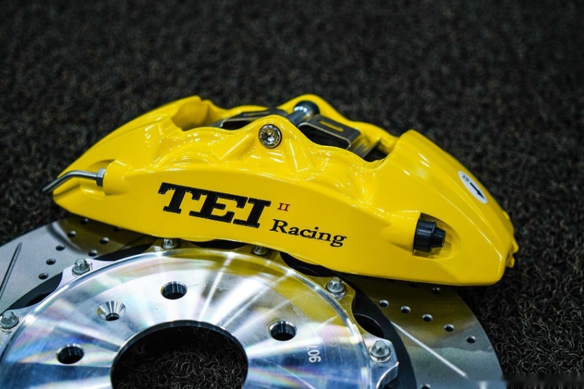 长安锐程CC改装P40NS四活塞卡钳套件，TEI Racing刹车卡钳