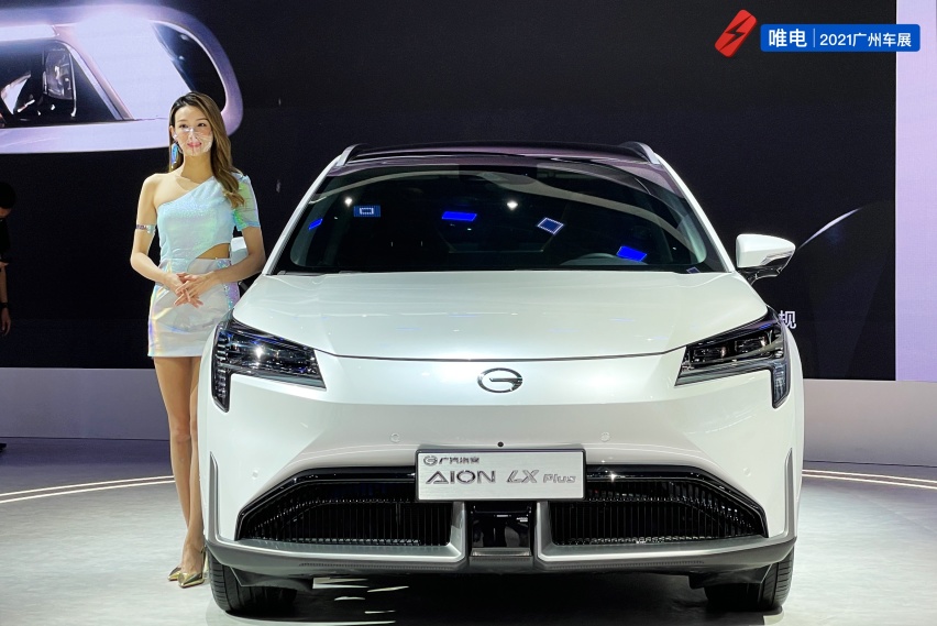 AION LX Plus广州车展实拍，超1000km续航，还配有激光雷