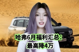 哈弗全系降价！二代H9直降破防，7.19万开走国潮H6