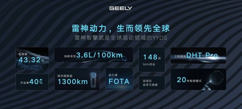 挑战比亚迪新能源车型，吉利这波操作到底行不行