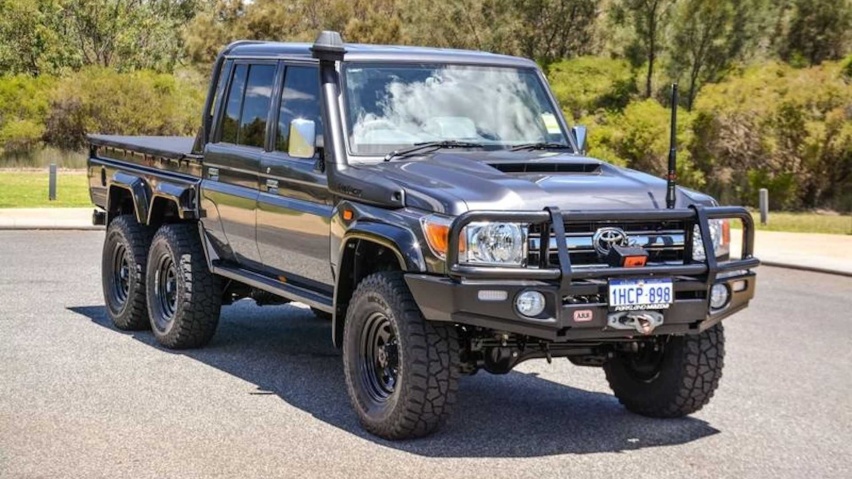 6x6怪兽家族再添新成员，多一组车轮售价逼近20万澳元