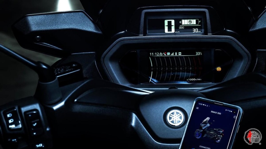 新车|2023雅马哈 XMAX 300舒适与操控结合,售价49800元