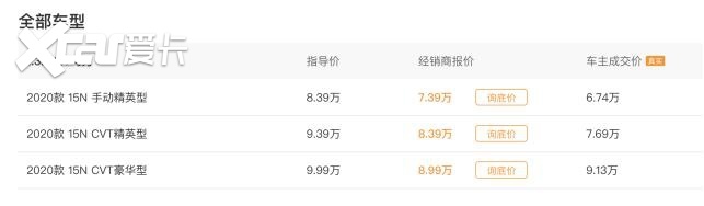 亲民价降成白菜价的合资车来了，油耗仅4.7L，关键是只要6万多