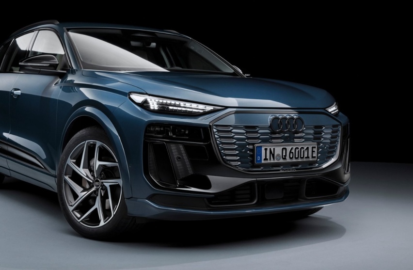 2025款奥迪Q6 e-tron，全新PPE纯电平台首款车型，与国产Q