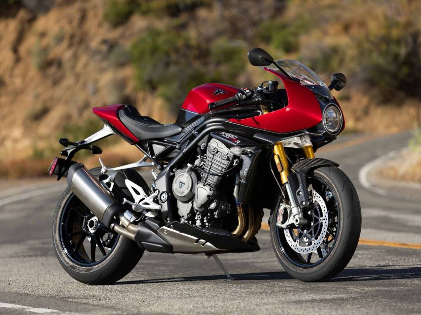英伦性能街车，2023款凯旋Speed Triple1200RR