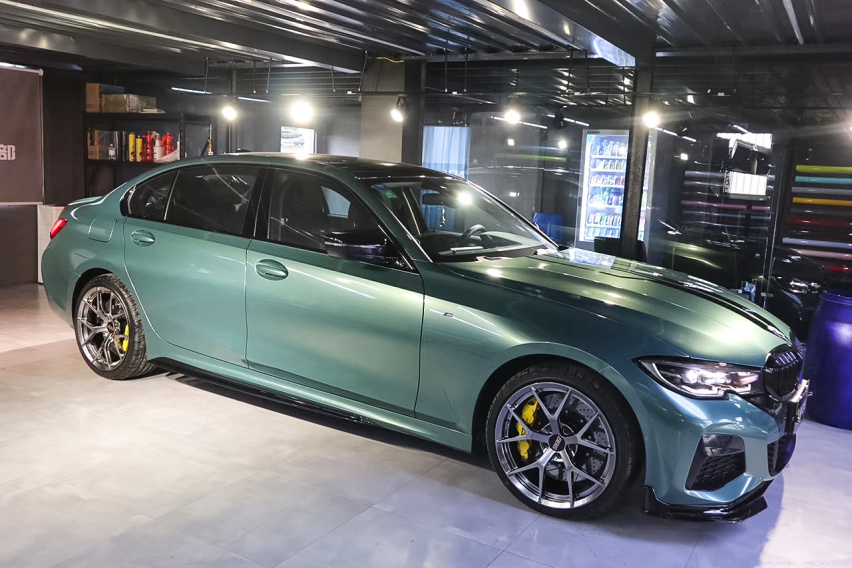 宝马3系325Li(G20)​改装TEI刹车案例
