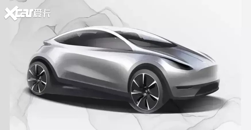 特斯拉Model 2渲染图曝光！续航预计500km，或18万起售