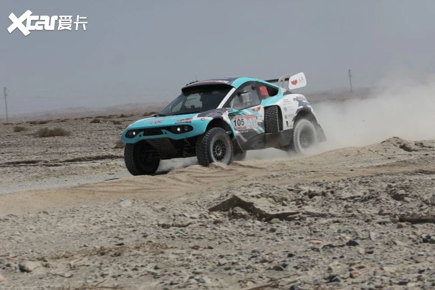 穿越艾丁湖戈壁！2026爱跑·中国环塔国际拉力赛SS3鏖战最长赛段(图7)