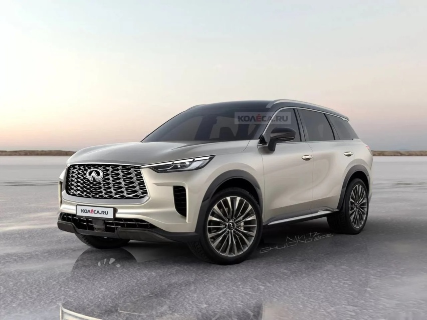 新车速递 | 豪华感更足 新款英菲尼迪QX60渲染图曝光