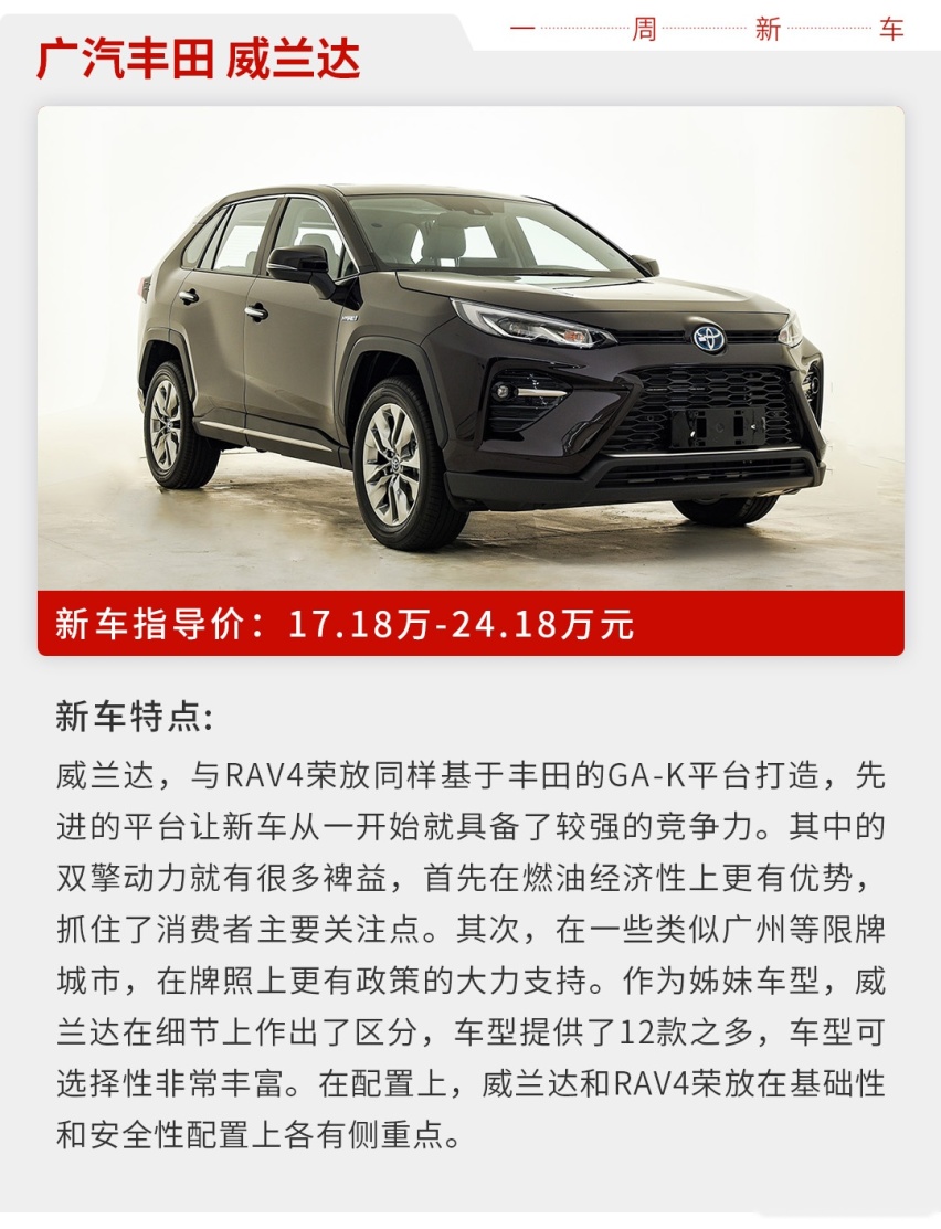 捷达中型SUV只要10.68万起？本周上市新车就看这几款！