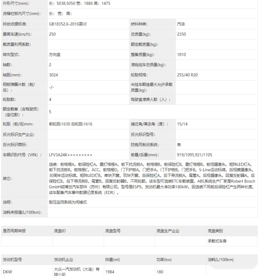 外形小幅调整 新款奥迪A6L将于本月内亮相 有望7月份上市